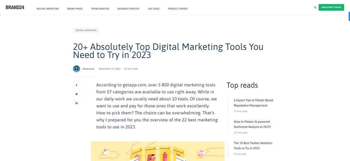 20+ Absolutely Top Digital Marketing Tools You Need to Try in 2023