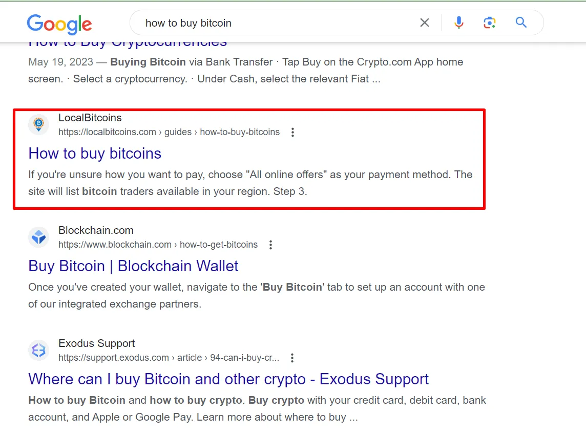 Featured Snippet
