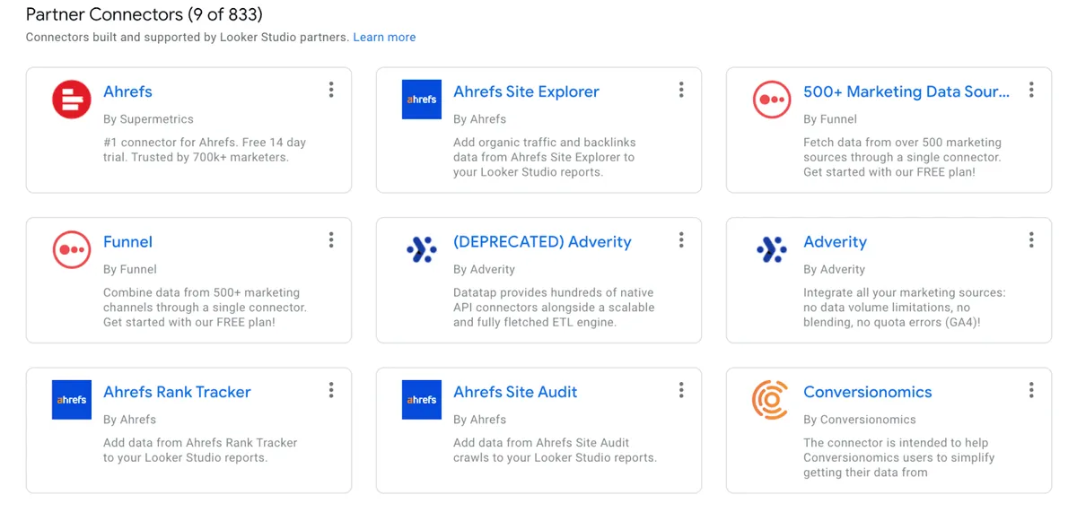Google Partner Connector