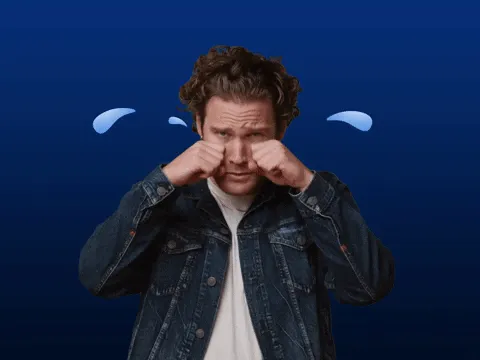 Doing SEO for YouTube is hard - man crying