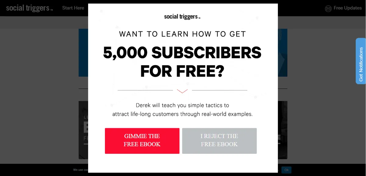 Pop subscribers - exit intent pop-ups to re-engage departing leads
