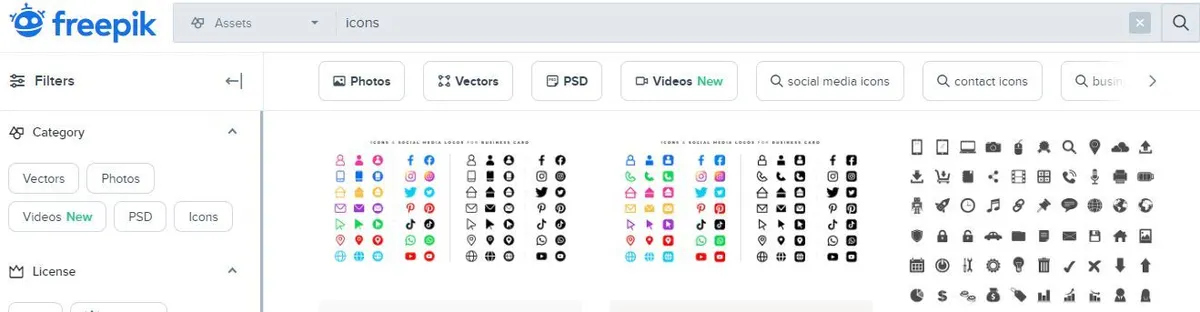 freepik icons